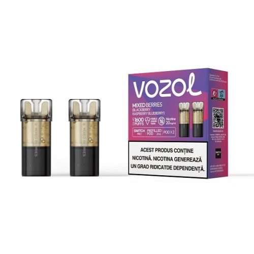 Set 2 cartuse Vozol Switch Pro 800 - Mixed Berries