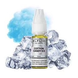   Lichid pentru tigara electronica  Elf Bar Elfliq - Salt 20mg 10ml - Cotton Candy Ice