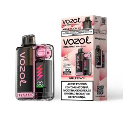 KIT Vozol VISTA 10000 puff PLUG APPLE PEACH