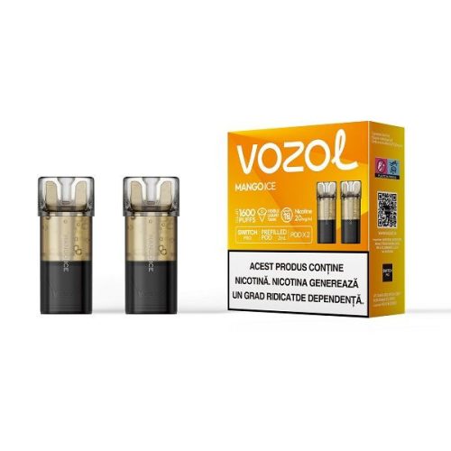 Set 2 cartuse Vozol Switch Pro 800 - Mango