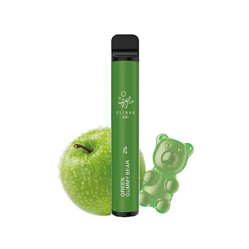 Elf Bar Tigara Electronica - 2%  Green Gummy Bear
