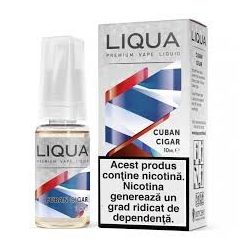   Lichid pentru tigara electronica Liqua Elements 10 ml - Cuban cigar