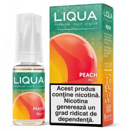 Lichid pentru tigara electronica Liqua Elements 10 ml - Peach