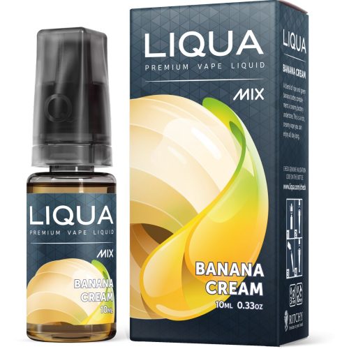 Lichid pentru tigara electronica Liqua Mix 10 ml - Banana cream
