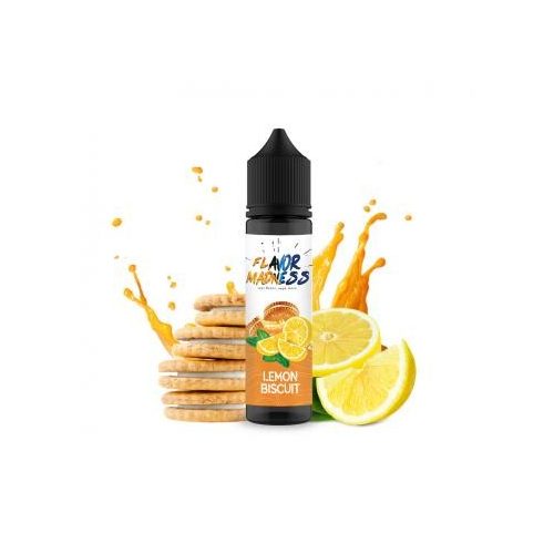 Lichid Flavor Madness  Lemon Biscuit 50 ml-0% nicotina