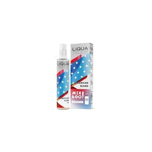 Lichid liqua Mix&Go Shortfill 50 ml 0 nicotina - American Blend