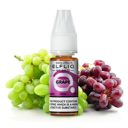 Lichid pentru tigara electronica  Elf Bar Elfliq - Salt 20mg 10ml - Grape