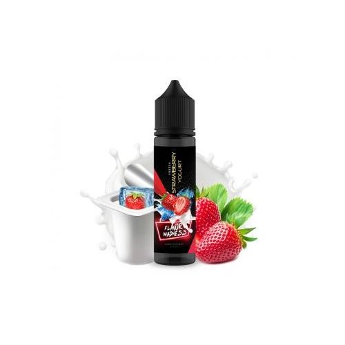 Lichid Flavor Madness Frozen Strawberry Yogurt 50 ml-0% nicotina