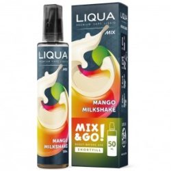   Lichid liqua Mix&Go Shortfill 50 ml 0 nicotina - Mango Milkshake