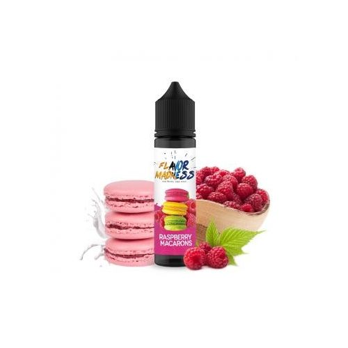 Lichid Flavor Madness  Raspberry Macarons 50 ml-0% nicotina