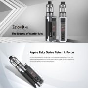 Kit tigara electronica Zelos 3 Aspire Gunmetal