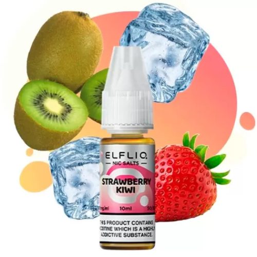 Lichid pentru tigara electronica  Elf Bar Elfliq - Salt 20mg 10ml - Strawberry Kiwi