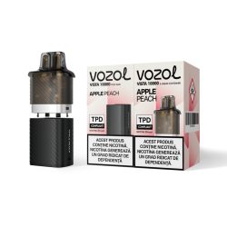 FLACON  Vozol VISTA 10000 puff PLUG APPLE PEACH 