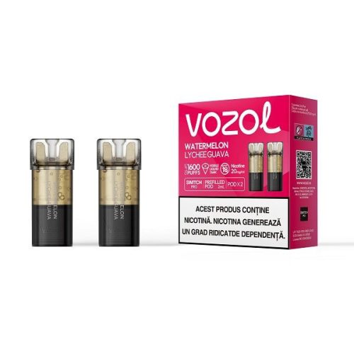 Set 2 cartuse Vozol Switch Pro 800 - Watermelon Lychee Guava